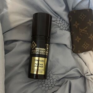 Tom Ford Tuscan Leather in Black and Gold